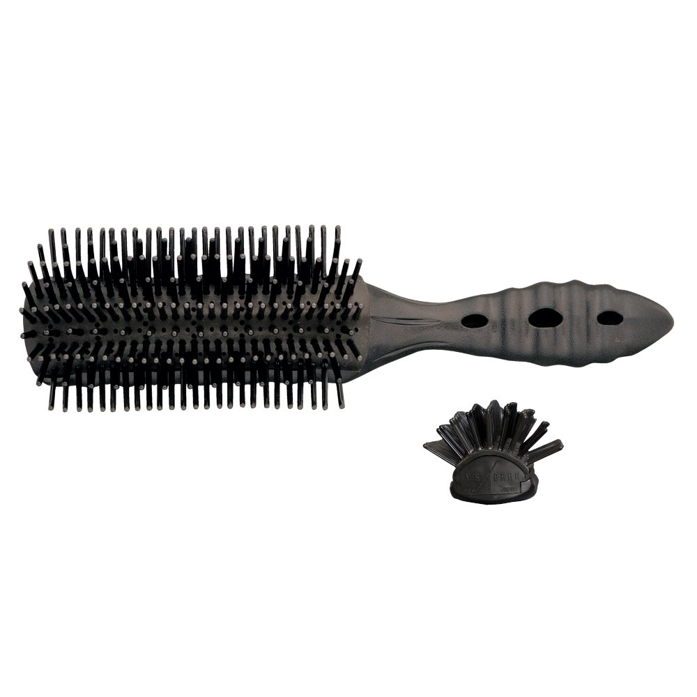 Y.S. Park Lap Brush Carbon- Schwarz