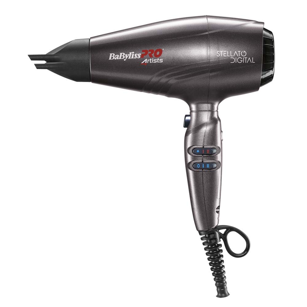 BaByliss PRO 4Artists Haartrockner STELLATO DIGITAL mit 2400 Watt BAB7500IE