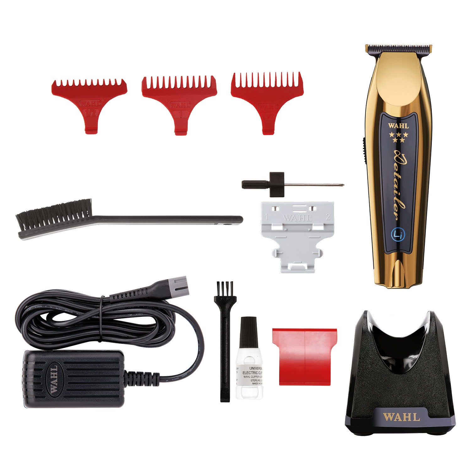 Wahl - Detailer Cordless LI Gold Barber Trimmer 08171-716