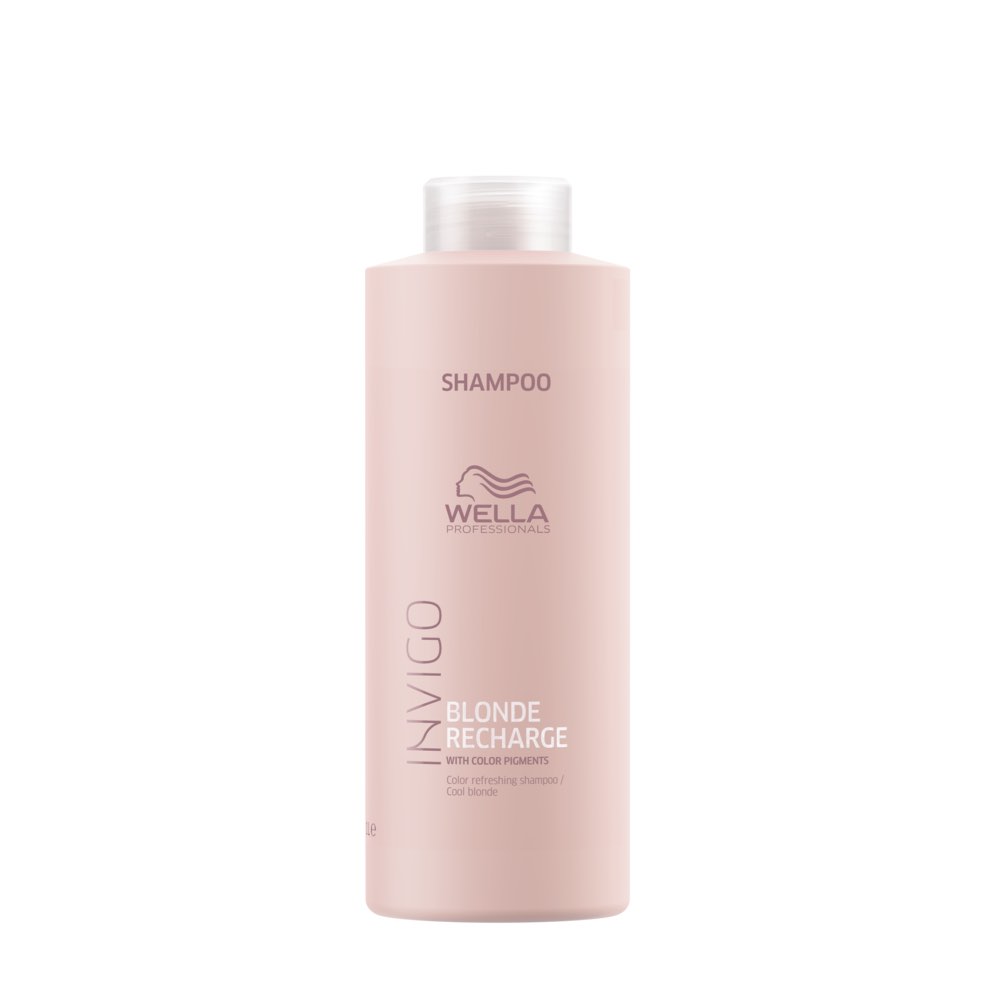 Wella Invigo Blond Recharge Cool Blonde Color Refreshing Shampoo 1000ml