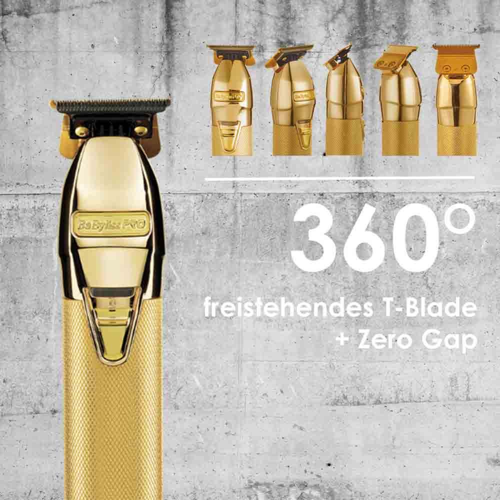 BaByliss PRO 4Artists Barber Trimmer SKELETONFX in gold FX7870GE