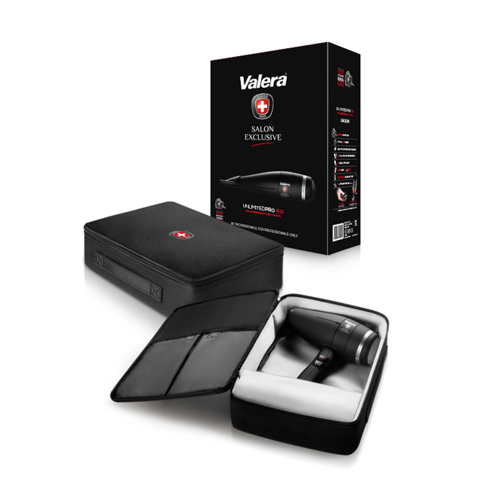 Valera Pro Unlimited Pro 5000 5.0 Soft Black Haartrockner Fön