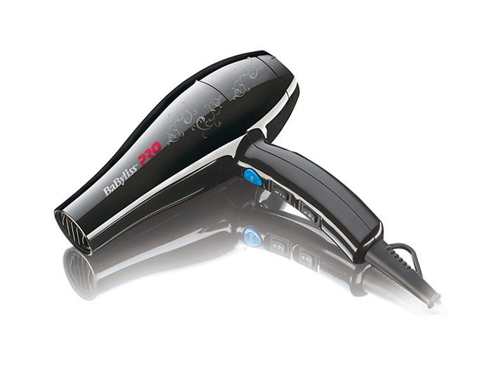 Babyliss PRO Pro Light 2000 W Haartrockner Fön leicht & leise schwarz BAB5559E