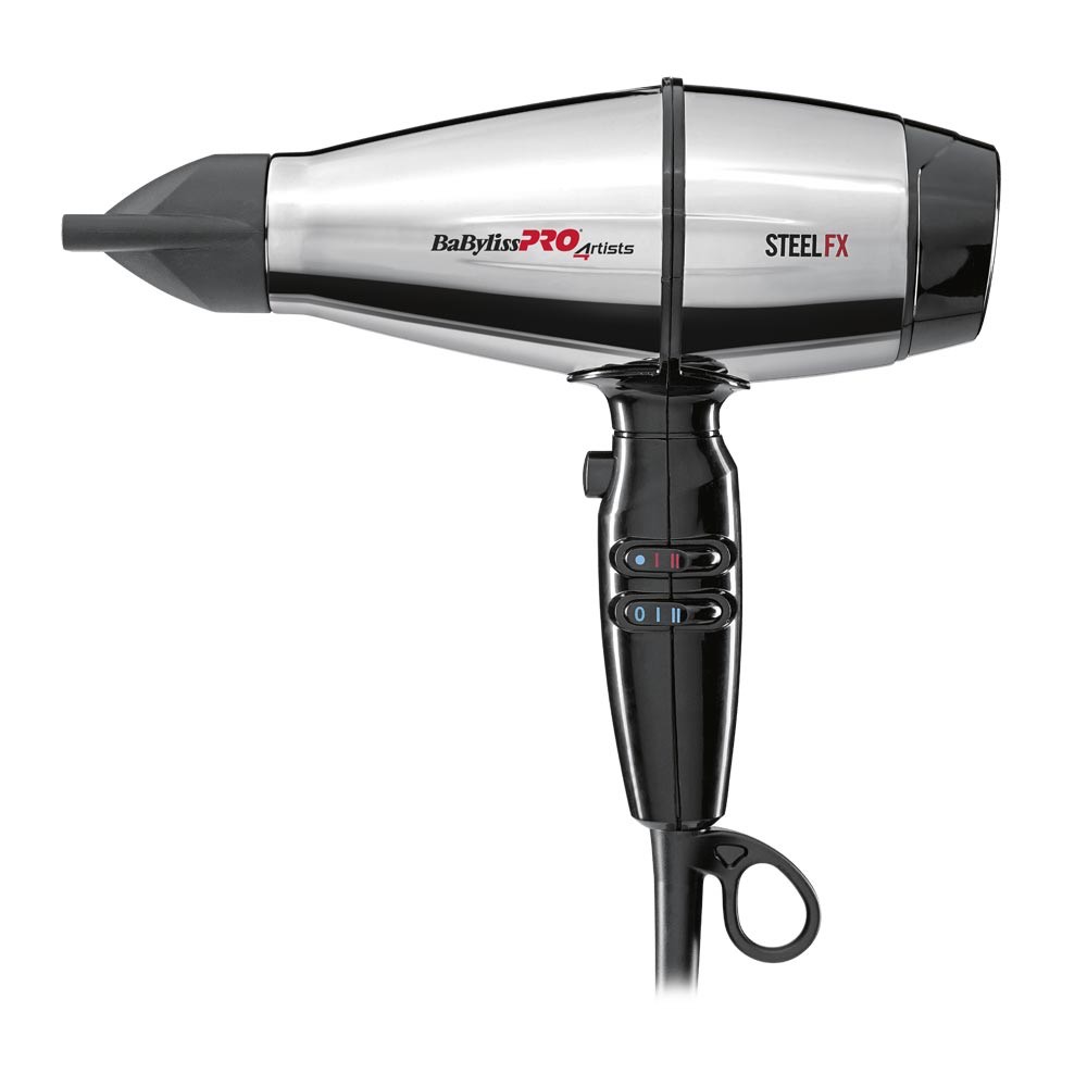 BaByliss PRO 4Artists Haartrockner STEELFX mit 2000 Watt BAB8000IE