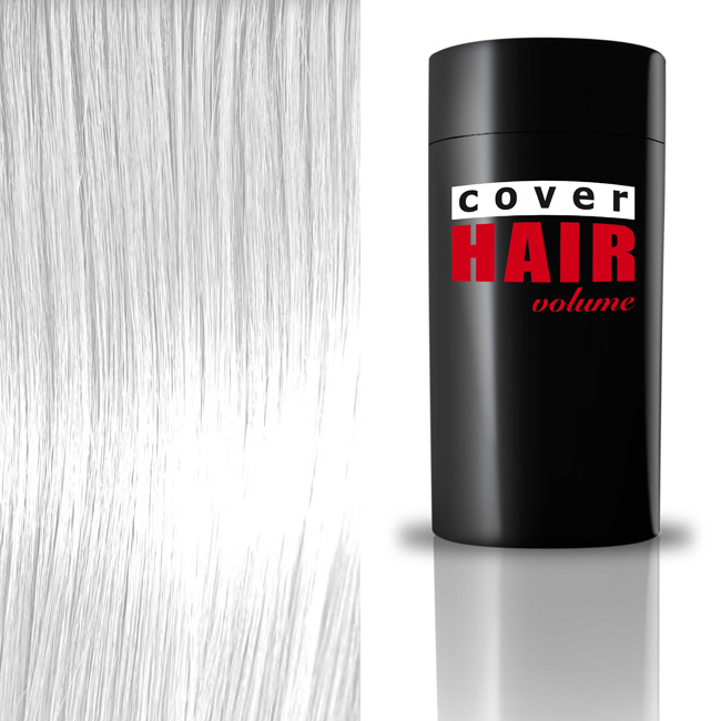 Cover Hair Volume Schütthaar, Streuhaar, Microhairs Hellgrau