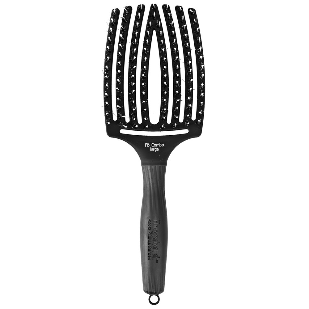 Olivia Garden Fingerbrush Combo Bürste schwarz- Large