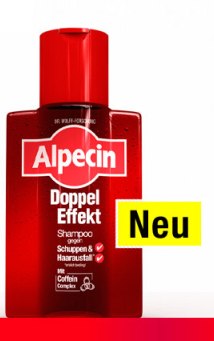 Alpecin - Doppel Effekt Shampoo 200ml gegen Haarausfall