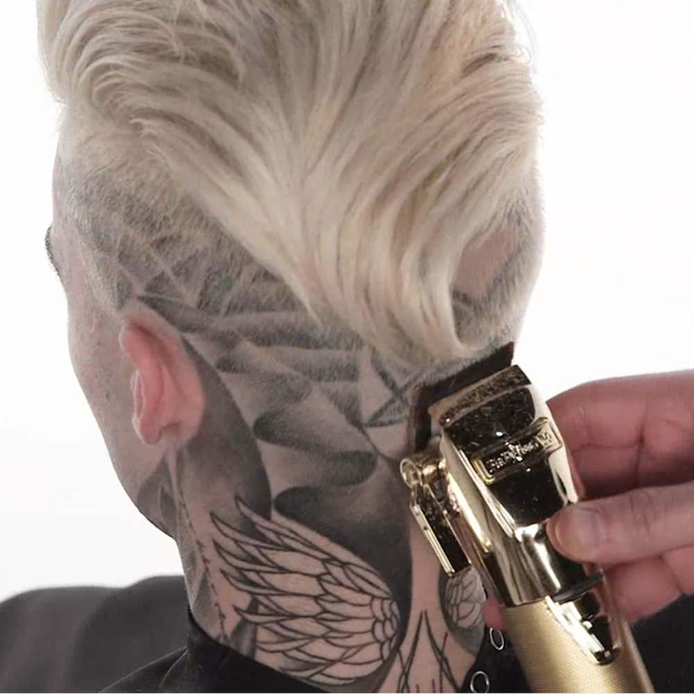 BaByliss PRO 4Artists Barber Clipper GOLDFX mit 8 Kammaufsätzen FX8700GE