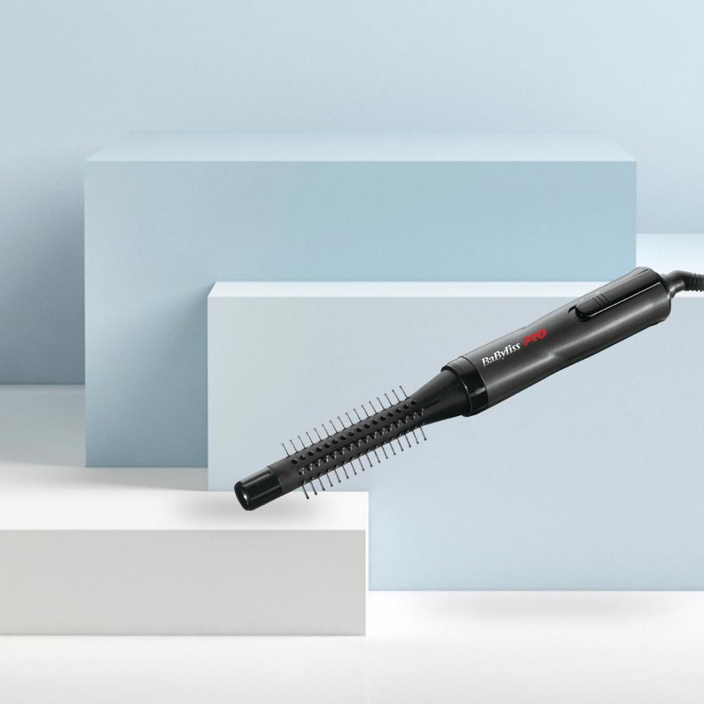 BaByliss PRO Warmluftbürste 18mm einziehbare Borsten BAB663E