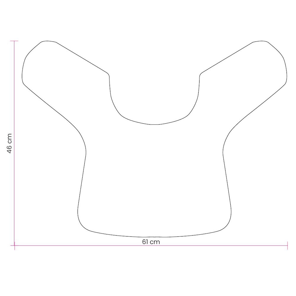 Trend Design Comfort + Schneidekragen - Schwarz