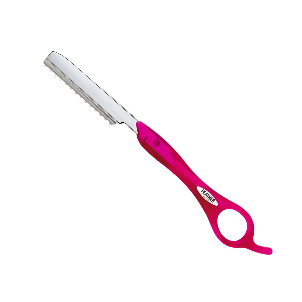 Feather Rasiermesser Razor Transparent - Pink