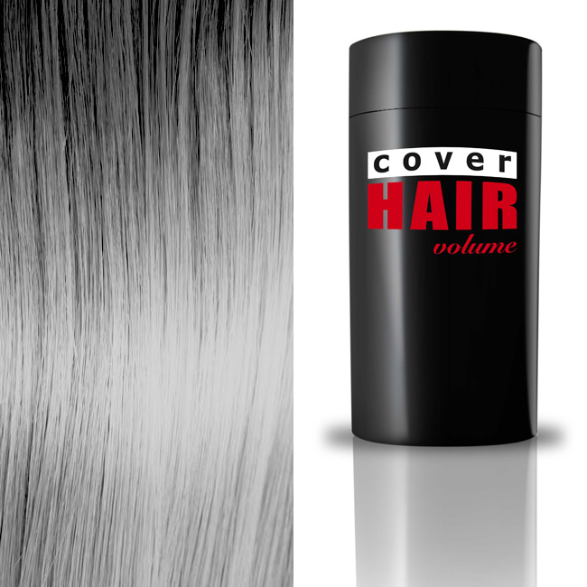 Cover Hair Volume Schütthaar, Streuhaar, Microhairs Grau