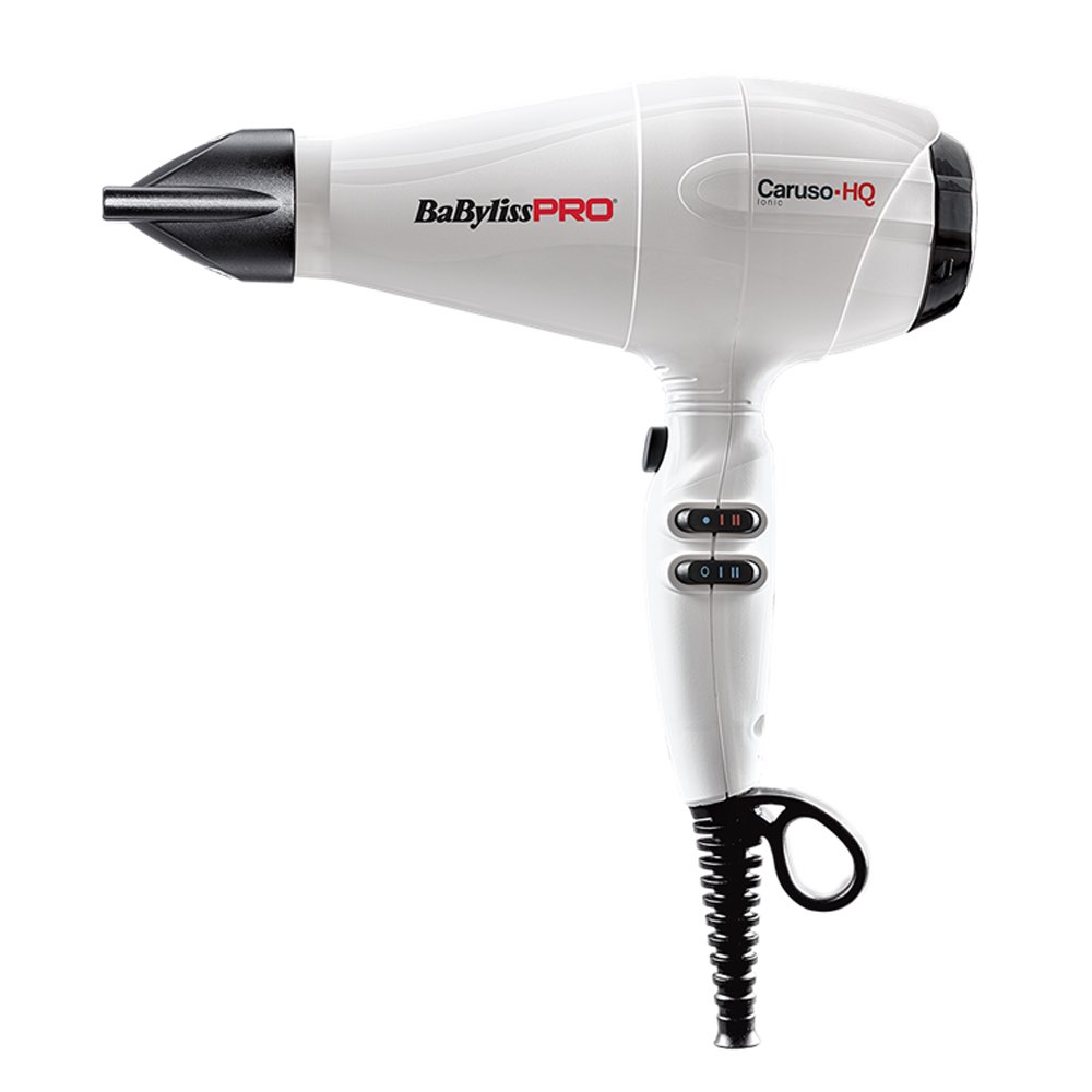 Babyliss PRO CARUSO HQ weiss Fön Föhn Haartrockner 2400 W BAB6970WIE