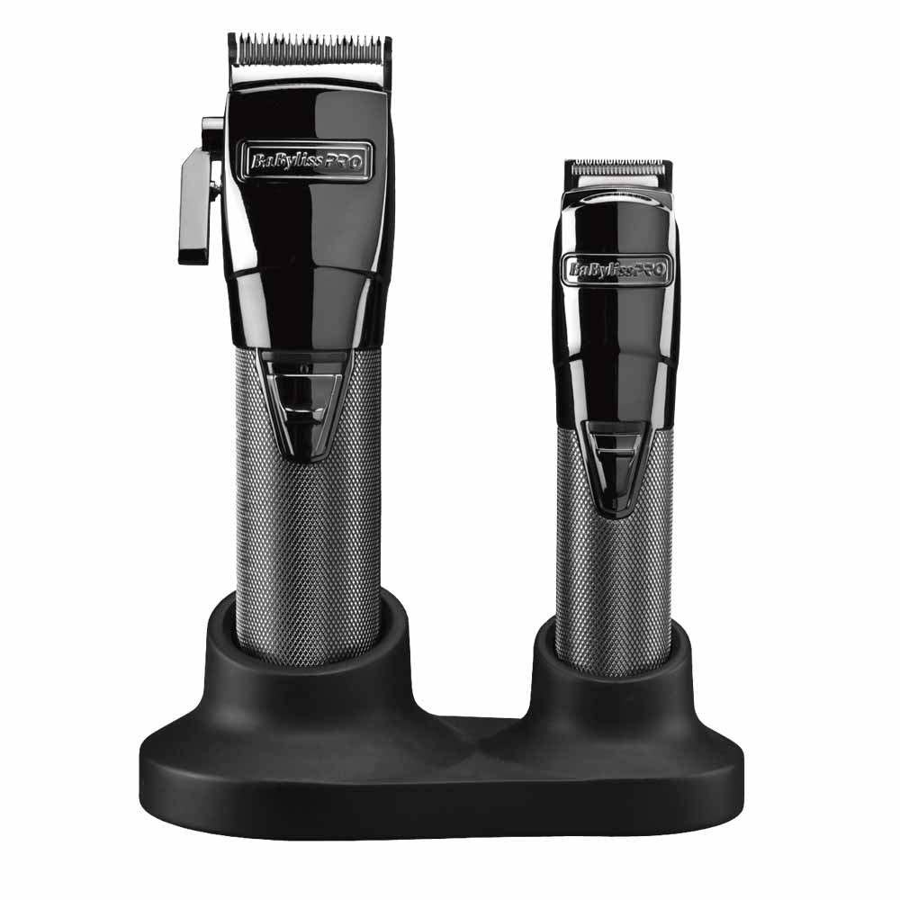 BaByliss PRO 4Artists Barber Clipper & Trimmer Set GUNSTEELFX FX8705E