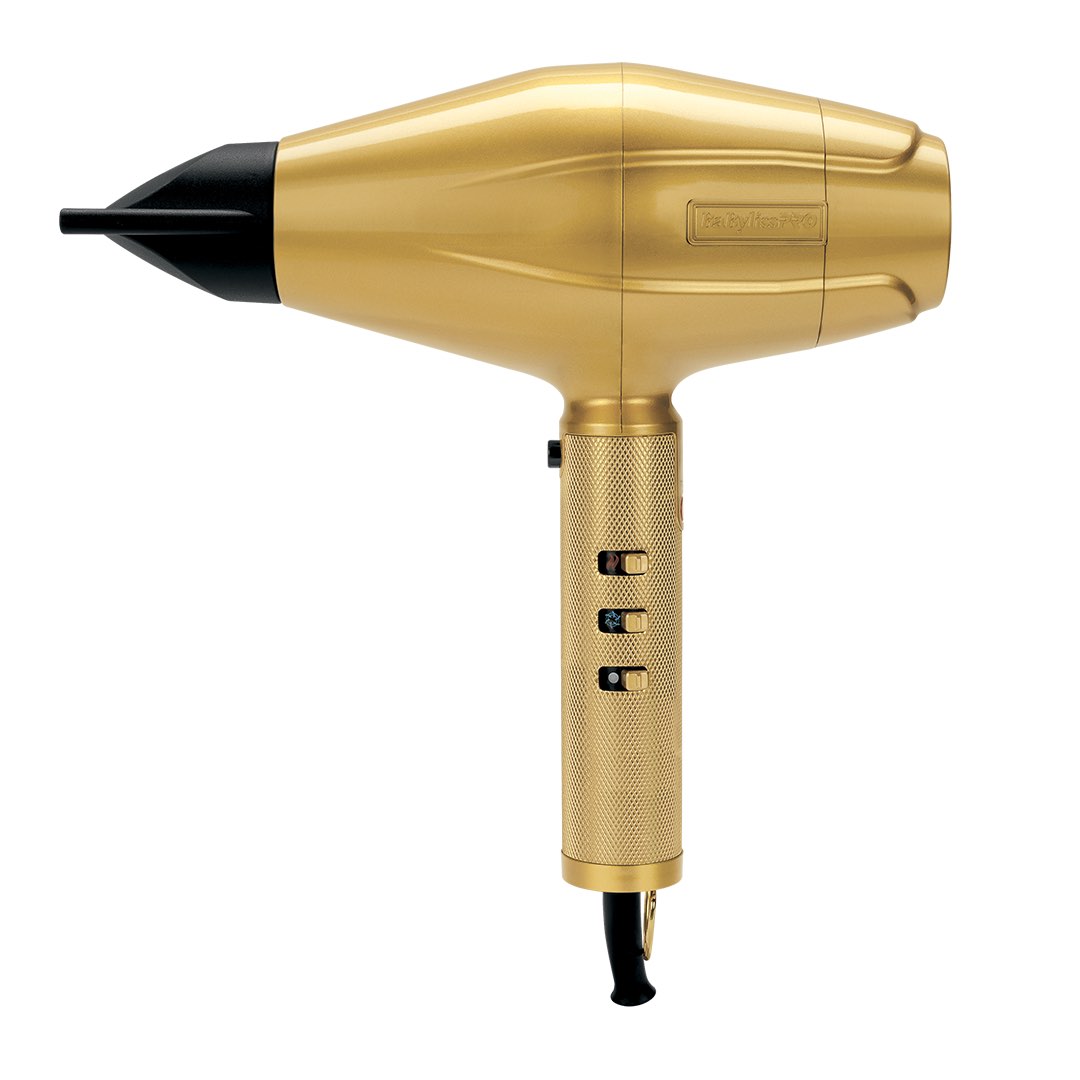 BaByliss PRO 4Artists Digitaler Haartrockner GOLD FX 2200 Watt FXBDG1E