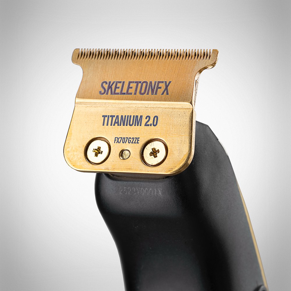 BaByliss PRO 4Artists Lo-Pro FX Trimmer gold Limited Edition FX726GE + Barber Brush GRATIS