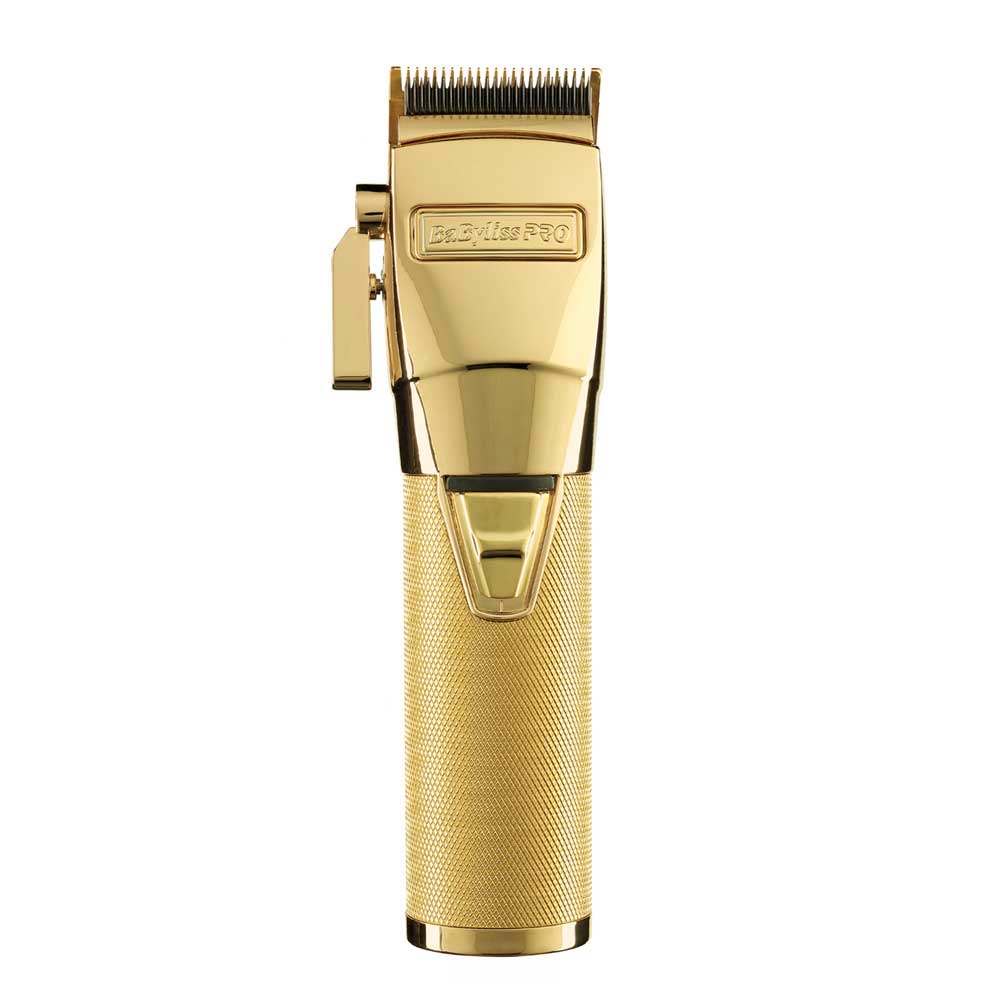 BaByliss PRO 4Artists Barber Clipper GOLDFX mit 8 Kammaufsätzen FX8700GE