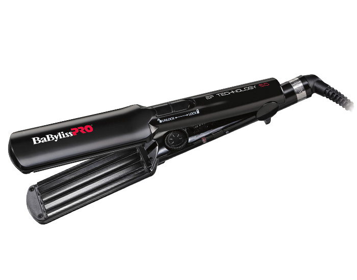 Babyliss PRO Kreppeisen mit 38 mm breiten Platten und Technologie EP 5.0 BAB2658