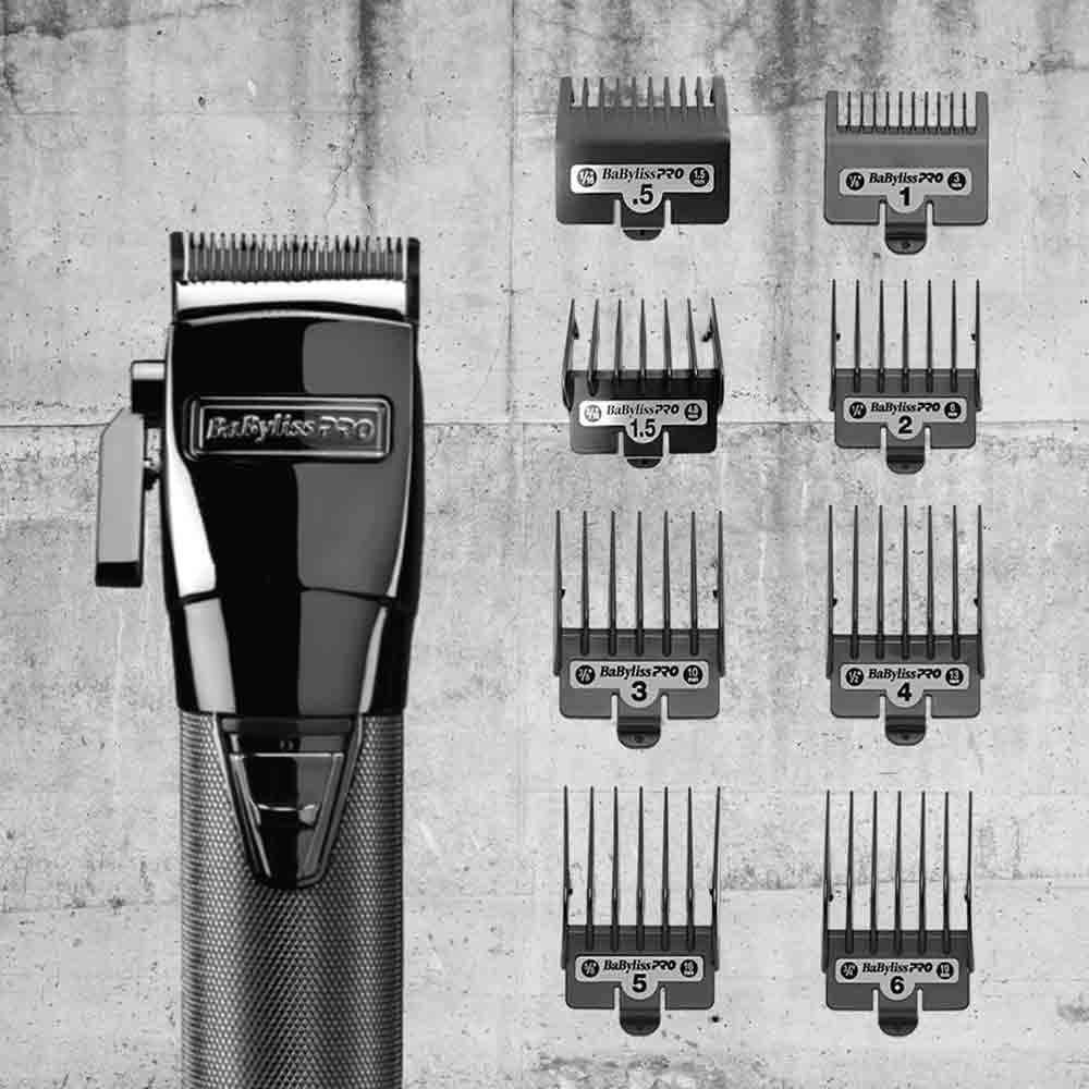 BaByliss PRO 4Artists Barber Clipper & Trimmer Set GUNSTEELFX FX8705E