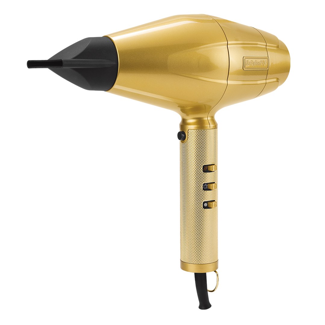 BaByliss PRO 4Artists Digitaler Haartrockner GOLD FX 2200 Watt FXBDG1E