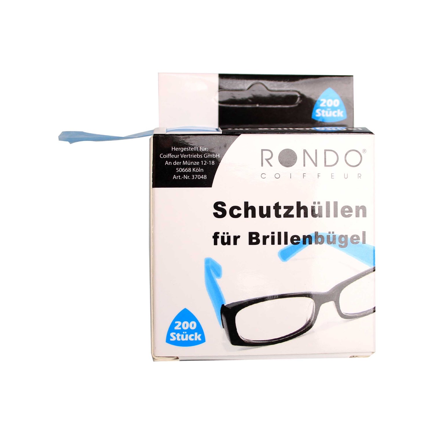 Rondo Brillenbügelschutz auf Rolle - 200 Stück