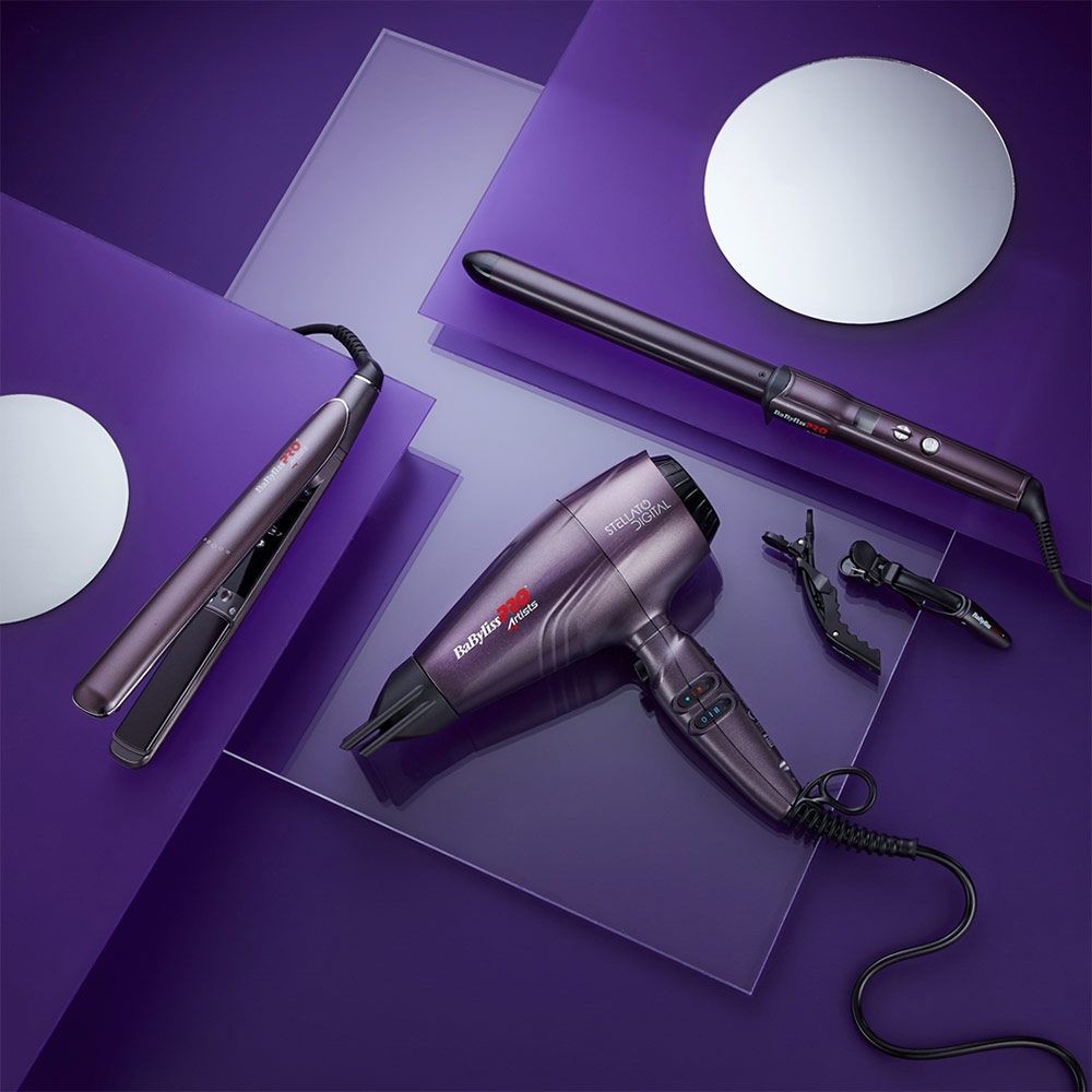 BaByliss PRO 4Artists Haartrockner STELLATO DIGITAL mit 2400 Watt BAB7500IE