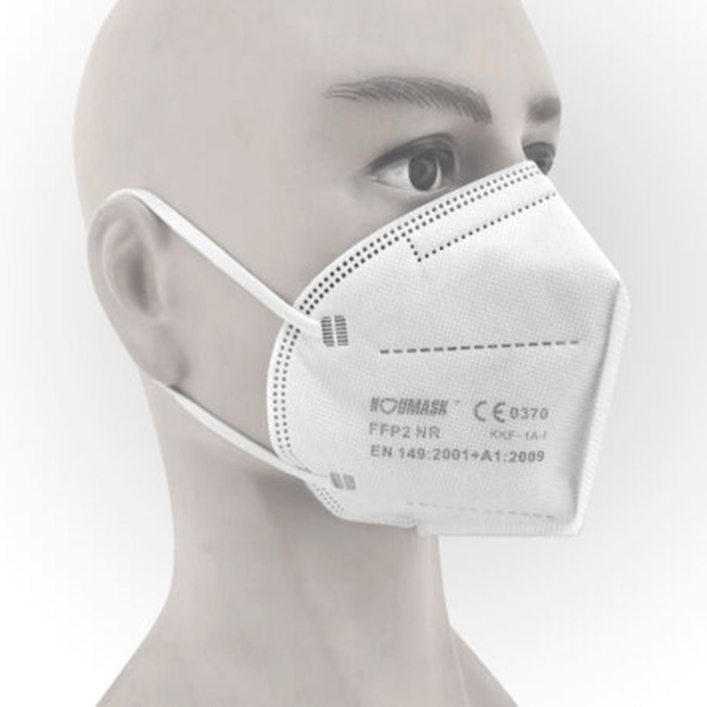 Koumask Mundschutz FFP2 Maske BLAU FFP 2 Atemschutzmaske Gesichtsmaske 1 Stück