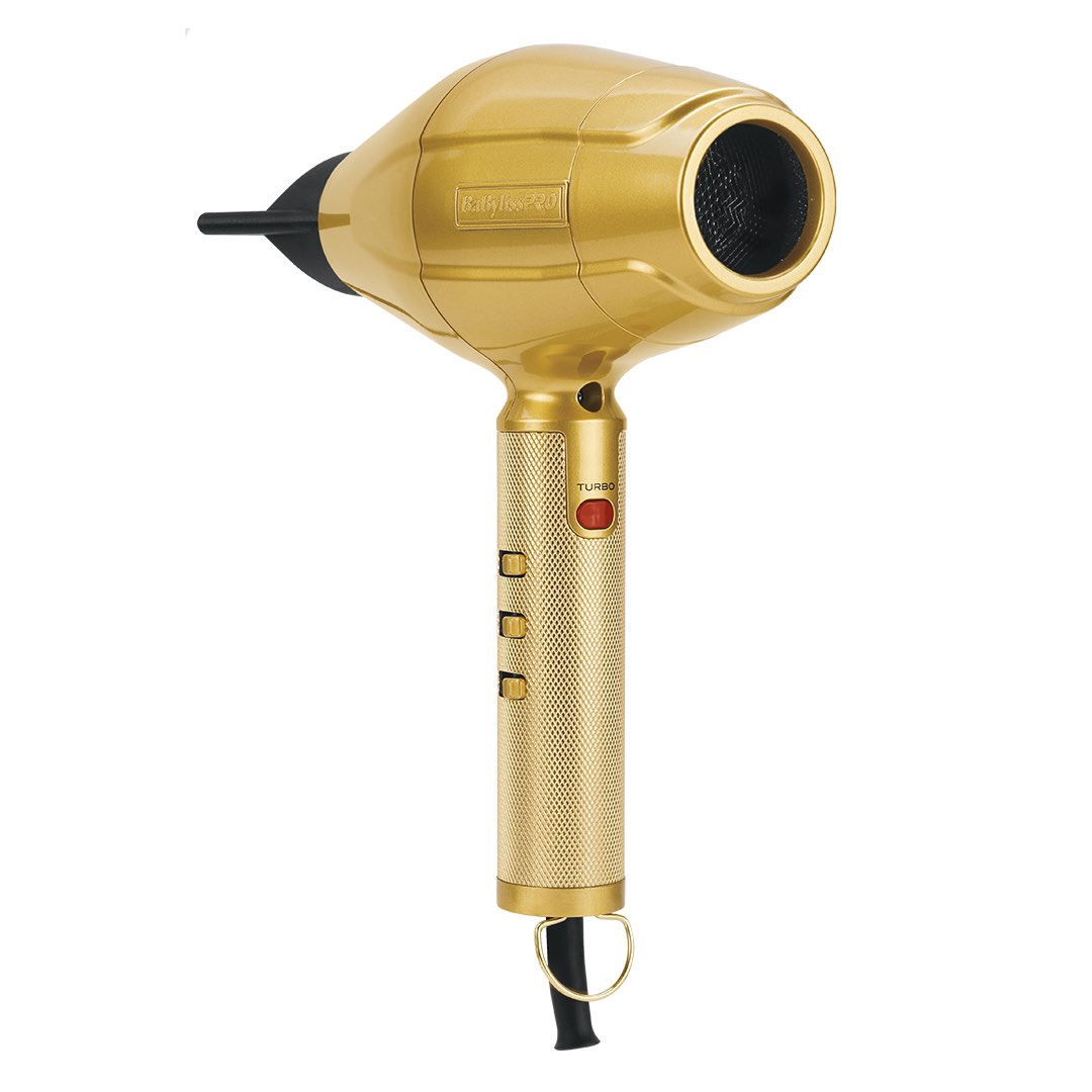 BaByliss PRO 4Artists Digitaler Haartrockner GOLD FX 2200 Watt FXBDG1E